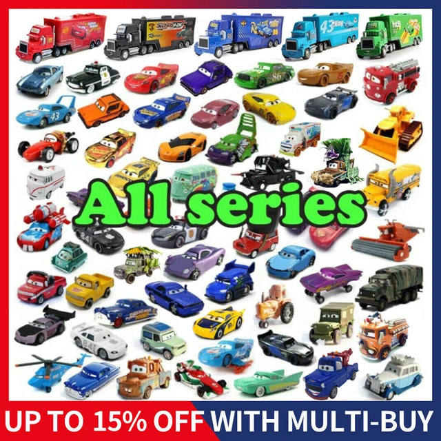 Disney Pixar Cars Lot Lightning McQueen 1:55 Diecast Model Car Toys Gift