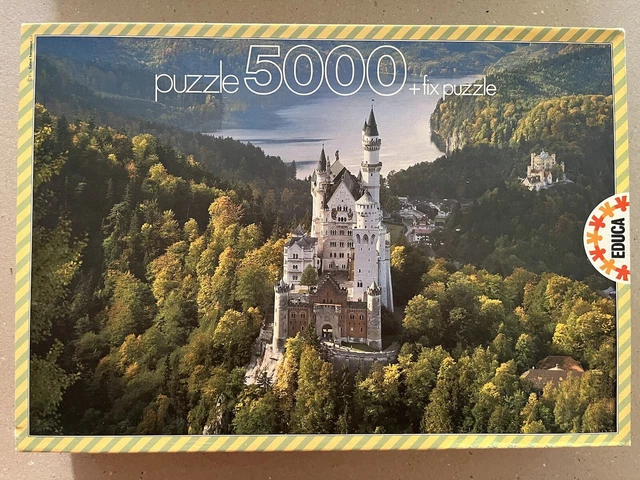 Educa Neuschwanstein Castle 5000 Pieces Puzzle NEW READ DESCRIPTION