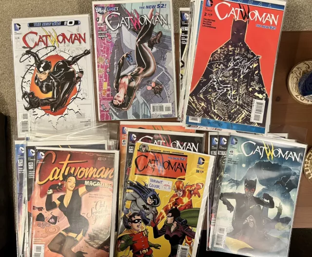 Catwoman New 52 DC Comics Bundle