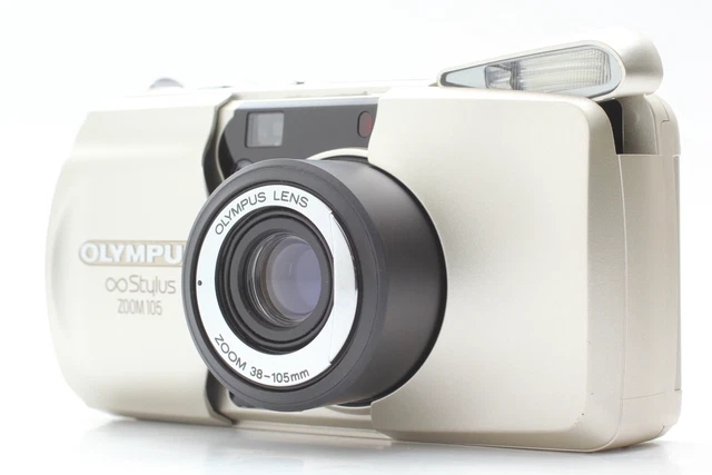 [Near MINT] Olympus μ mju Stylus Zoom 105 Point & Shoot Film Camera From JAPAN