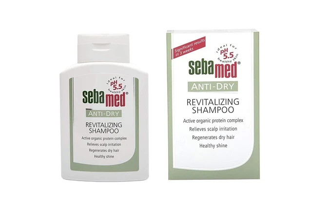 Sebamed Anti-Dry Revitalizing Shampoo Regenerates dry hair Healthy shine 200ml