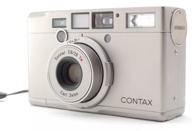 【NEAR MINT】 Contax Tix Carl Zeiss 28mm f/2.8 Point＆Shoot APS Film Camera JAPAN