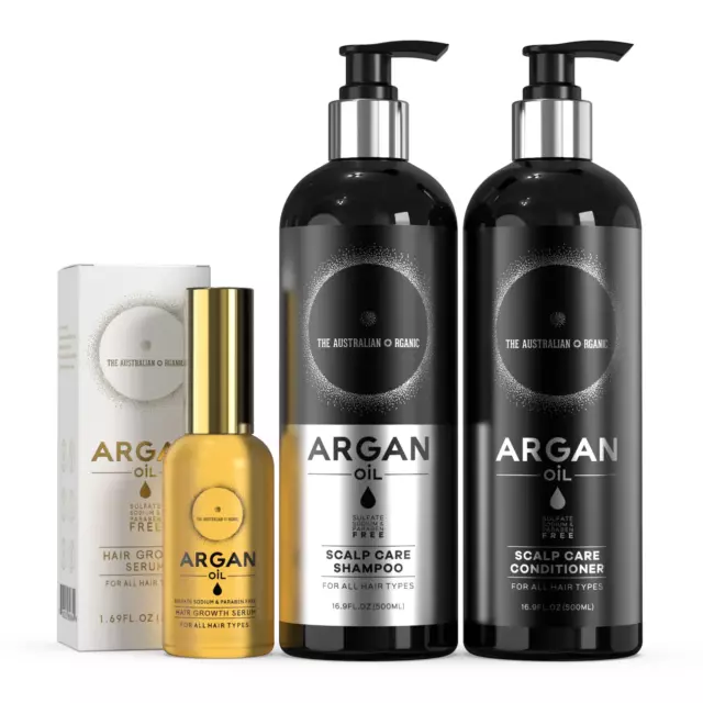 Scalp Therapy With Argan Oil - 10 Minute Miracle - Complete Bundle