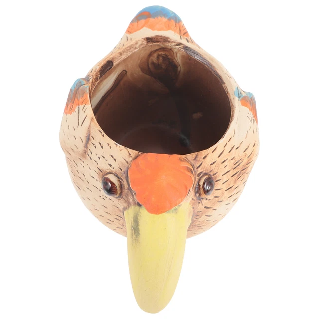 Vaso succulento, piccolo vaso succulento in ceramica, picchio,
