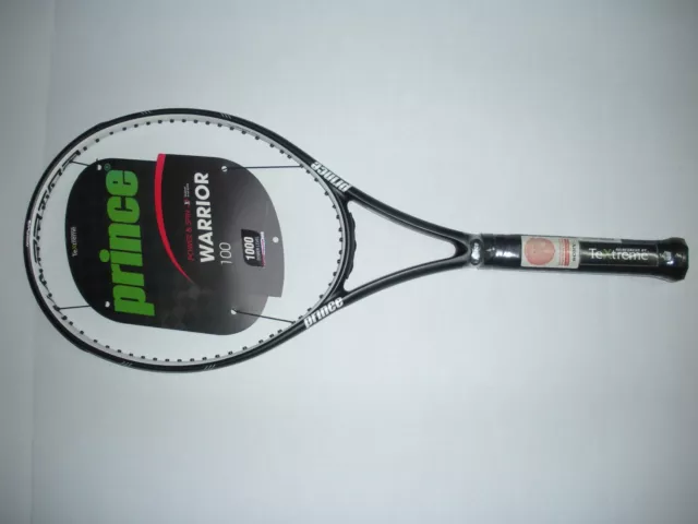 PRINCE WARRIOR TEXTREME 100 MP 10.6oz 16X18 TENNIS RACQUET 4 1/2 BRAND NEW