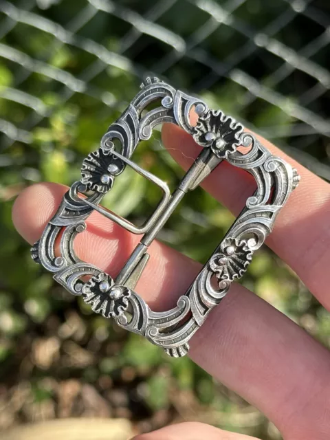 BOUCLE DE CEINTURE Argent Massif Dame XIX EUR 159 99 PicClick FR