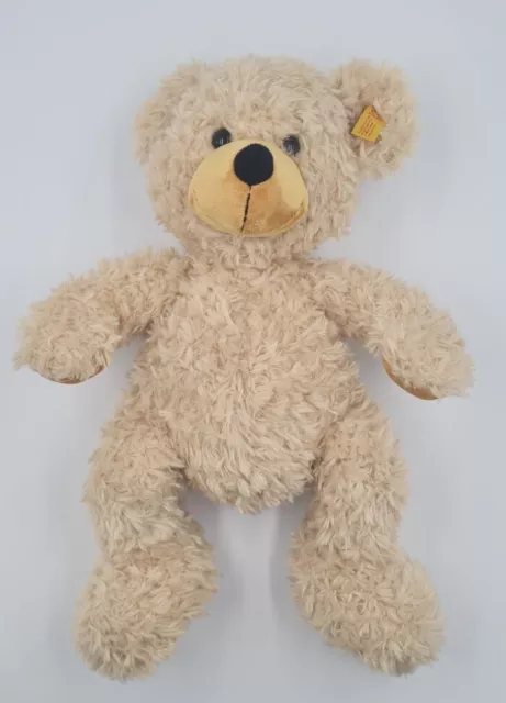 Steiff Teddy Bär Fynn ca. 35 cm Knopf Fahne 674495 Kuscheltier Stofftier