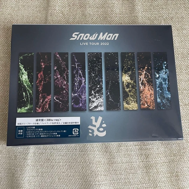 SNOWMAN LIVE TOUR 2021 Mania Edition【Bluray】 Japan 1a