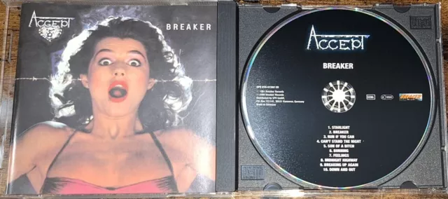 Accept - Breaker  Cd