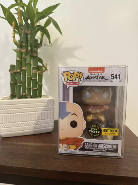 Glow Chase Aang on Air Scooter Funko Pop! Hot Topic Exclusive GITD CHASE! #541