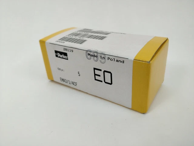 PARKER EMA3/1/4CF 5 Pieces Test Point With Threaded Connection High ...