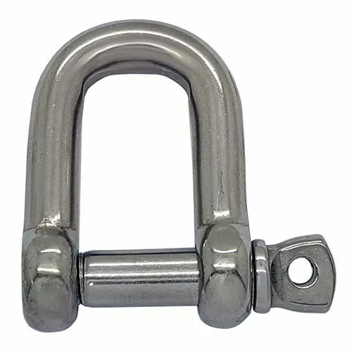 Stainless Steel D Shackle Dee Shackles 3mm - 19mm AISI 316 - A4 Grade | UK STOCK