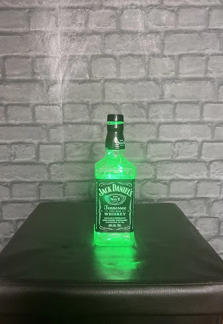 Lampe à Bouteille Jack Daniel’s – Abat-jour Style Art Déco – Multicolore
