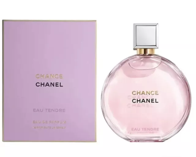 CHANEL CHANCE EAU Tendre Eau De Parfum 3.4 fl oz / 100 ml New With Box  £118.45 - PicClick UK