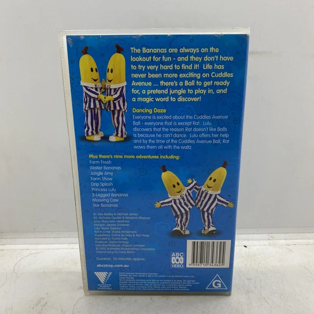 BANANAS IN PYJAMAS VHS Dancing Daze VHS Free Postage AU Seller 29.99