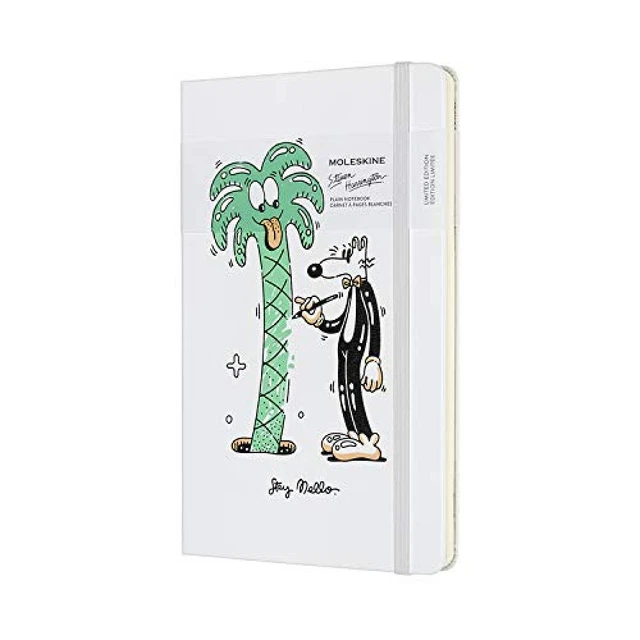 Moleskine Taccuino con copertina rigida di Steven Harrington, formato grande, 12