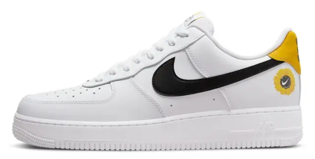 Nike Air Force 1 '07 Have A Nike Day White Yellow Black DM0118-100 Mens New