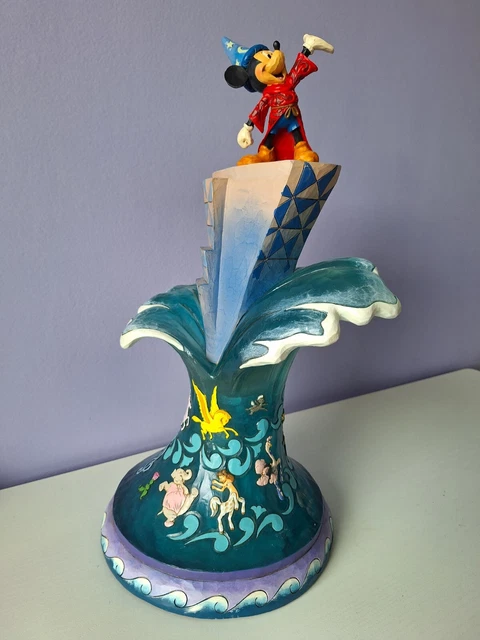 Statuette Rare Démons Et Merveilles – Mickey Apprenti Sorcier – Fantasia – Résine