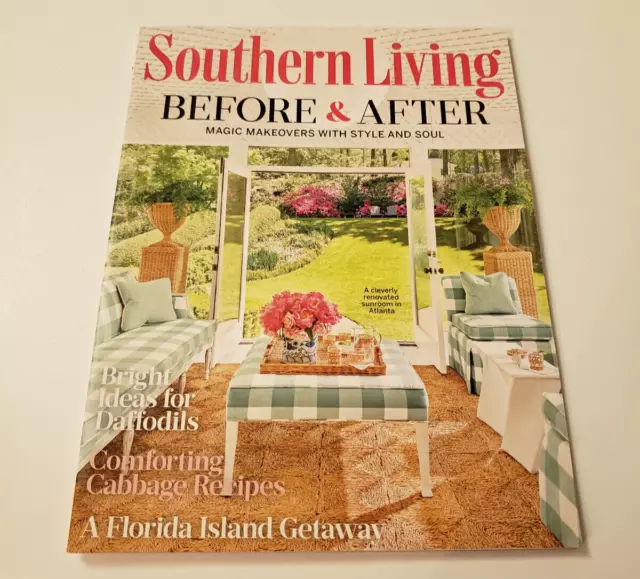 SOUTHERN LIVING MAGAZINE March 2023 Before & After and Marco Island Fl