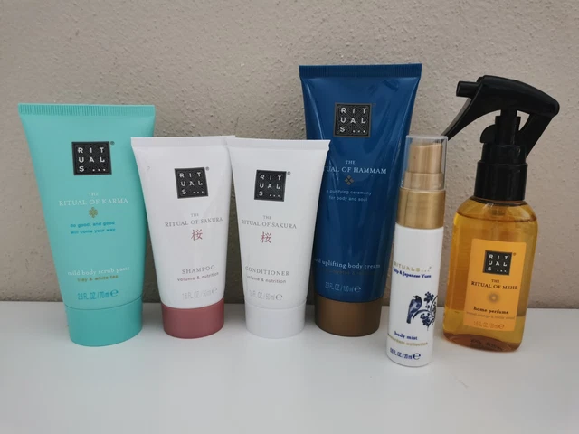 Rituals Set Bodylotion, Shampoo Raumspray usw.