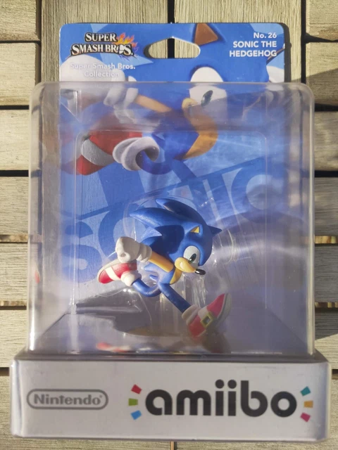 Amiibo Sonic – Super Smash Bros – Neuf Sous Blister – Nintendo
