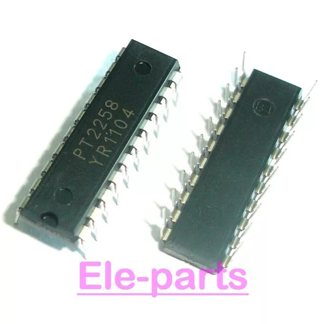 5 PCS PT2258 DIP-20  Electronic Volume Controller Integrated Circuits IC Chip