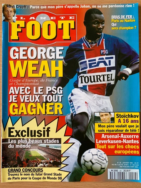FOOTBALL PLANÈTE FOOT N° 30 1995 Fc Nantes Barcelone Leverkusen + 13