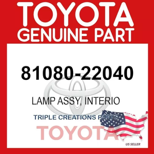 NEW GENUINE FOR TOYOTA LAMP ASSY, CONSOLE BOX, RH LH 8108022040