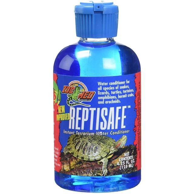 ZOOMED REPTISAFE REPTILE TAP WATER CONDITIONER 125ml TURTLE TERRAPIN SAFE