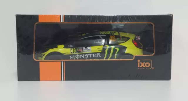 IXO 1/18 Model Car Rally valentino rossi Ford Fiesta WRC Monza 2015 Diecast