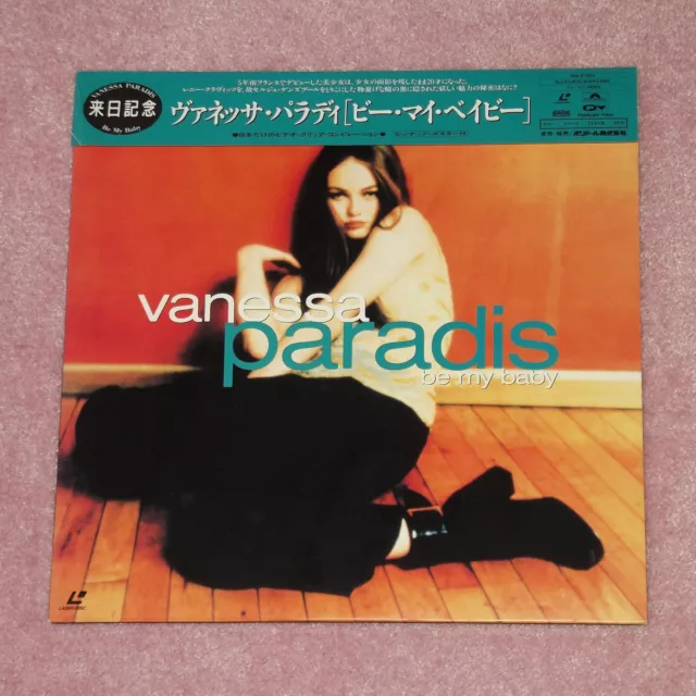 VANESSA PARADIS Be My Baby - RARE 1993 JAPAN LASERDISC + OBI (POLP-1012)