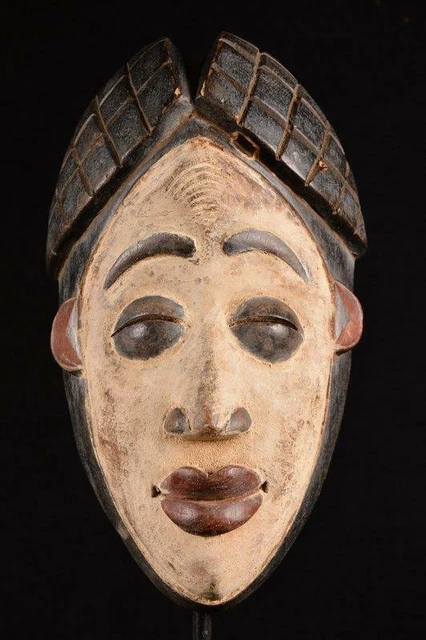 13100 An Old African Punu Mask Gabon