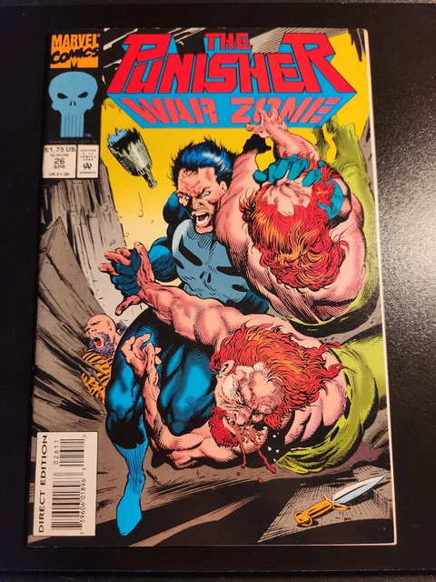 1994 Marvel Comics The Punisher War Zone #26 Comic Book Frank Castle