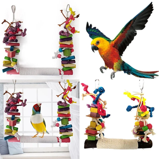 Bonka Bird Toys 1410 Cup Delight – Vogelspielzeug Mit Edelstahlbechern Für Papageien & Große Vögel