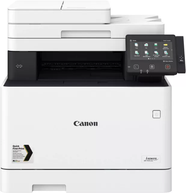 CANON Multifunktionsdrucker i-SENSYS MF744Cdw Laser Farbe Fax  4in1 nur 17.593 S 2