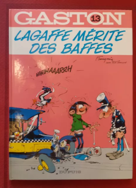 Gaston Lagaffe Mérite Des Baffes - Tome 13 - 1988 - Com Neuf