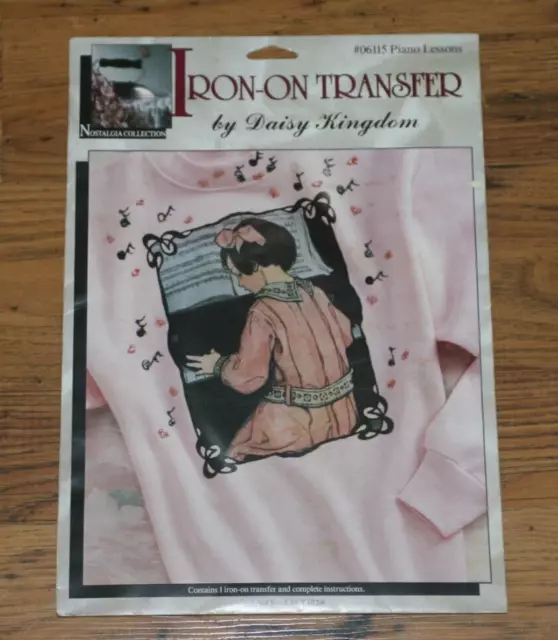 Colección Daisy Kingdom Nostalgia #06115 lecciones de piano hierro sobre transferencia