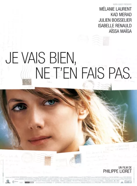 Je Vais Bien, Ne T'en Fais Pas, Mélanie Laurent, Pro Affiche Cinema, (60X80)