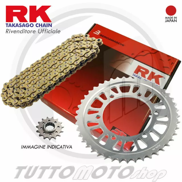 Kit Trasmissione Rk Honda Cr 250 R 2003 Catena Corona Pignone Cr250 R