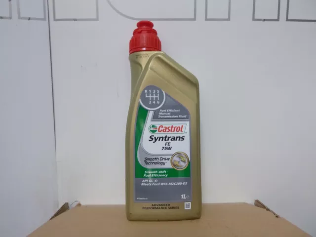 Castrol Syntrans 75W Vollsynthetisches Getriebeöl - 1L