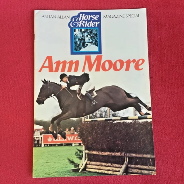 VINTAGE ANN MOORE - Horse & Rider Magazine Special 1972 Excellent £4.38 ...