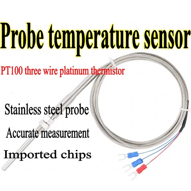 Sonda permanente termocoppia sonda termocoppia M8 PT100 tipo acciaio inox