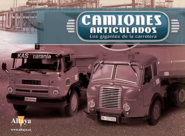 Altaya Fascículo Camiones articulados España Planeta de Agostini