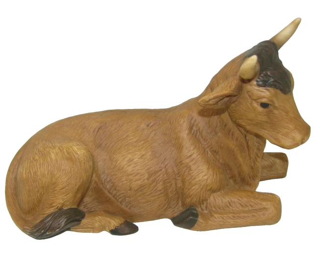 KIRKLAND SIGNATURE REPLACEMENT Cow Bull Ox for Nativity Set 75177 red