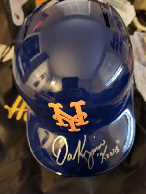 Dave Kingman New York Mets Autograph Replica Helmet DA COA