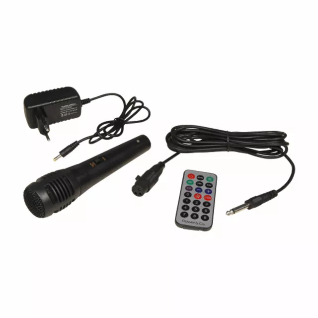 Dj Système de Musique 300 W Bluetooth Télécommande SD MP3 Woofer USB Microphone 3