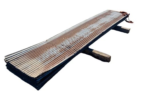 32 Sheets Barn Tin, Corrugated Metal Reclaimed Salvage 12' Long 768 sq ft A38