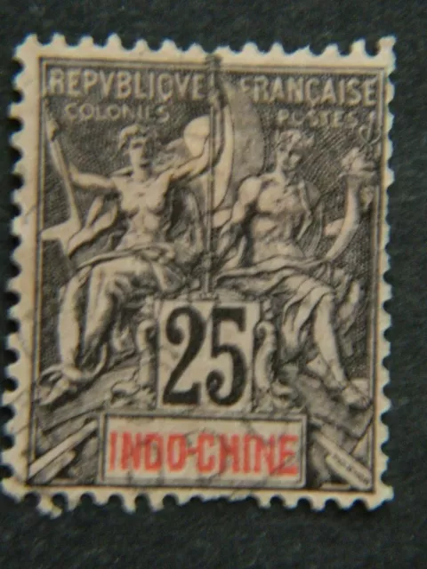 2227  French Indochina  Sc# 13 Used