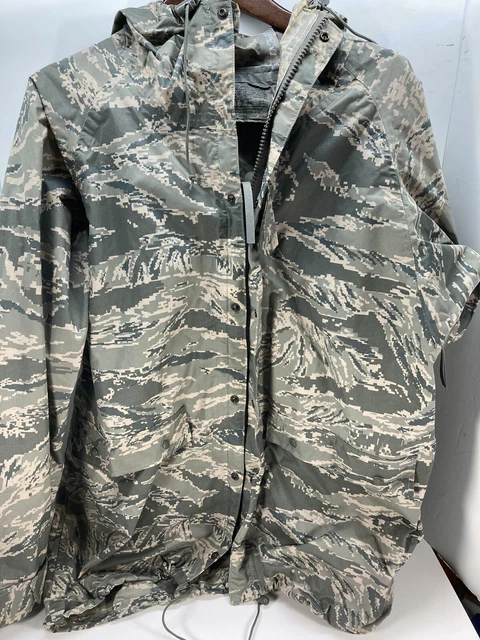 US Military tiger Stripe abu cam Rainsuit jacket small orc Parka improved rain US Military tiger Stripe abu cam Rainsuit jacket small orc Parka improved rain
