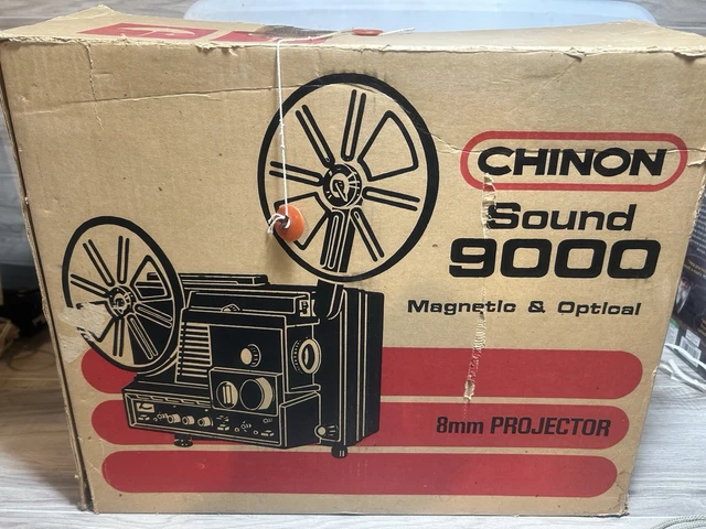 CHINON SOUND 9000 Super 8 Magnetic & Optical 8mm Movie Projector